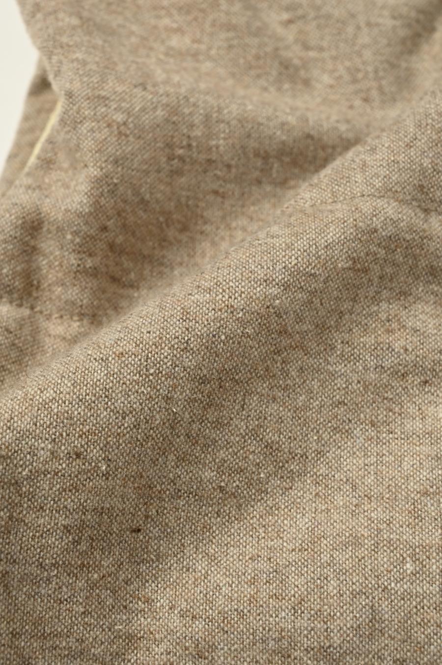 Padded Mini-Nepped Tweed Vest