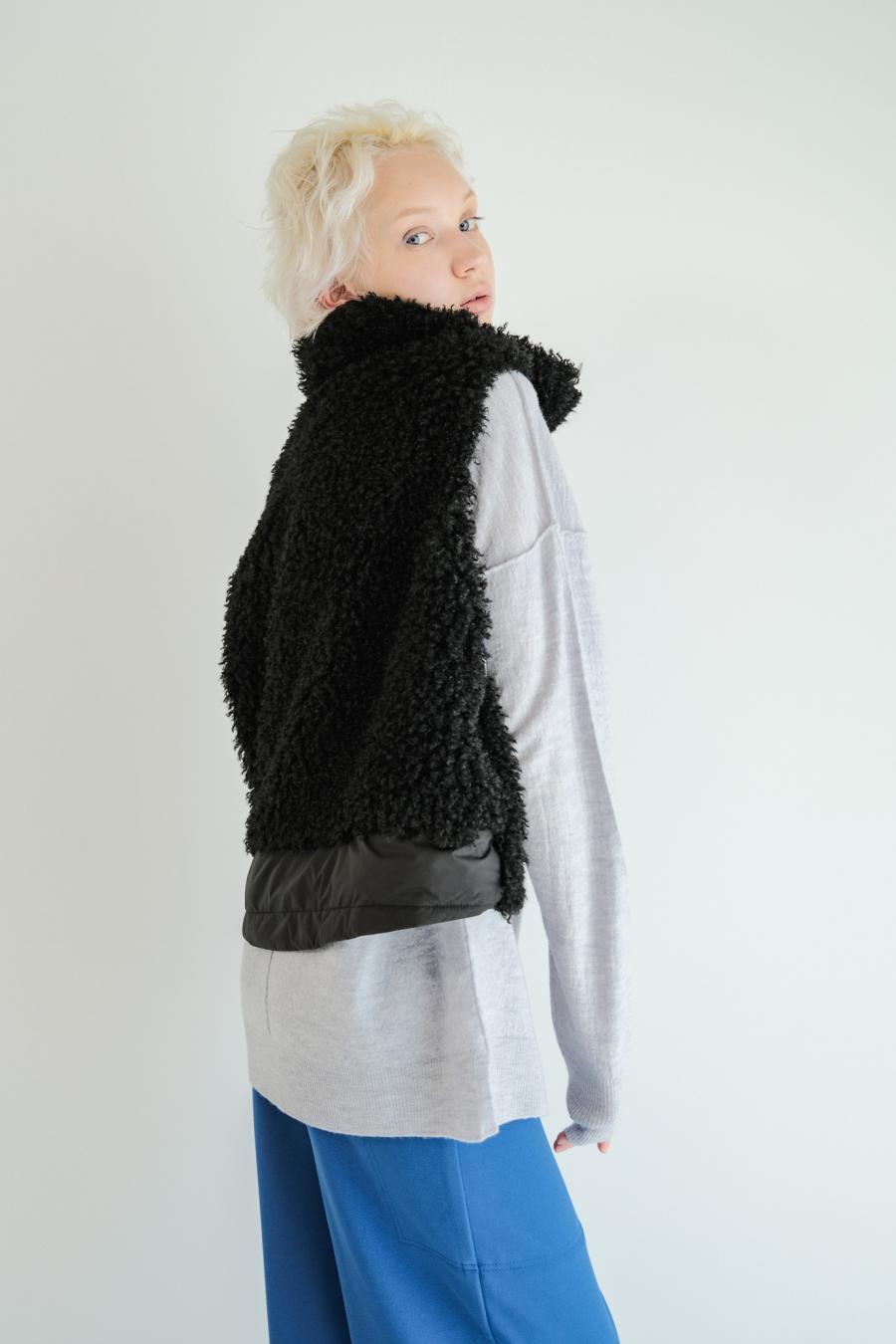 Fur & Padded Vest