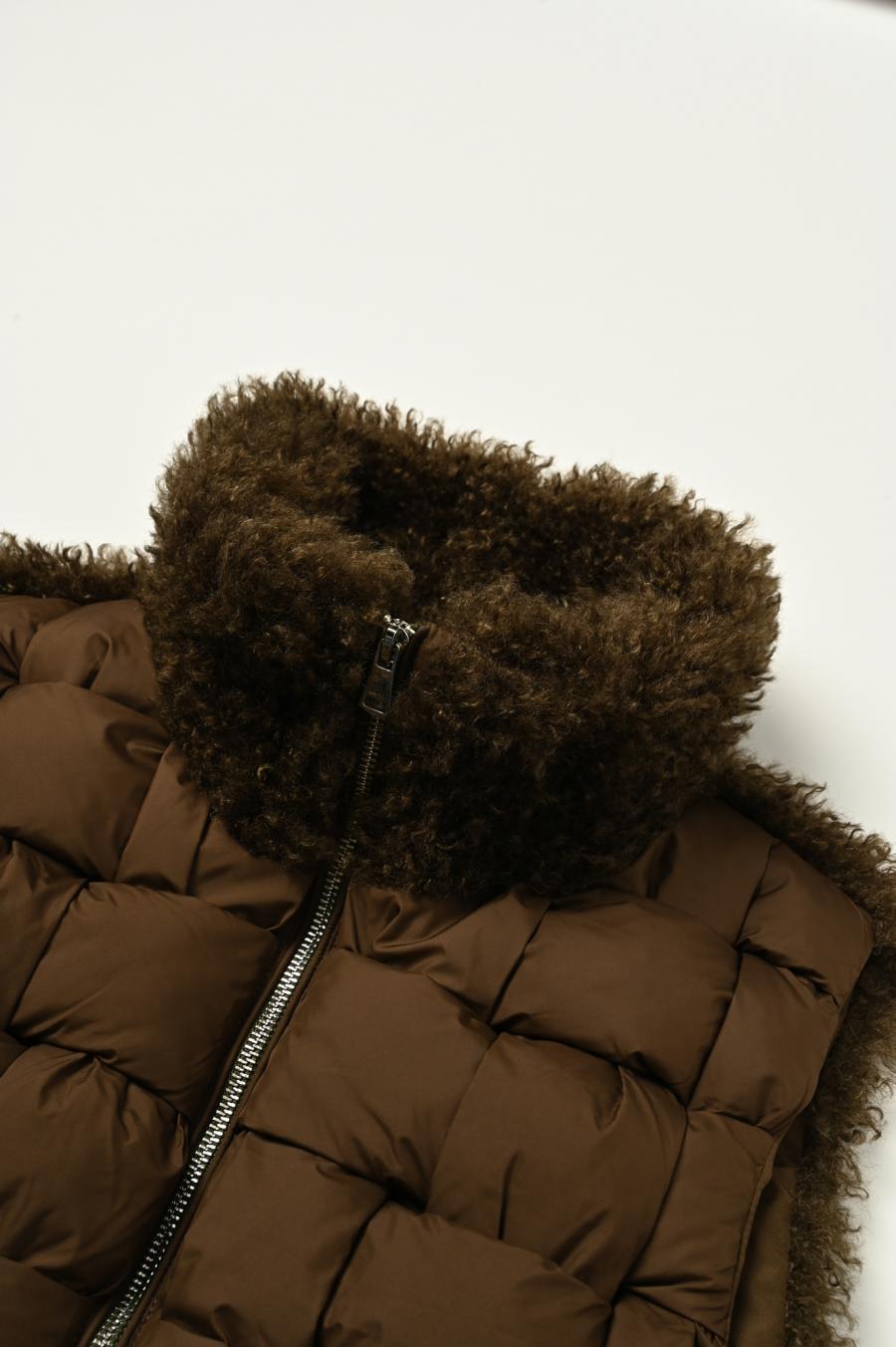 Fur & Padded Vest