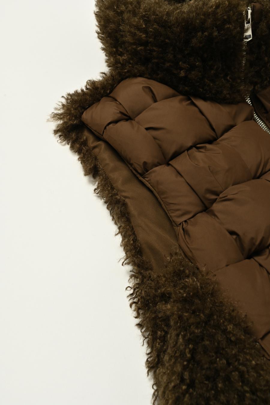 Fur & Padded Vest
