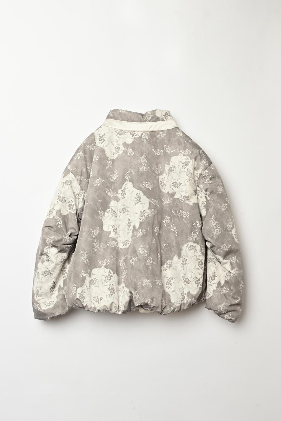 Blur Flower Reversible Blouson