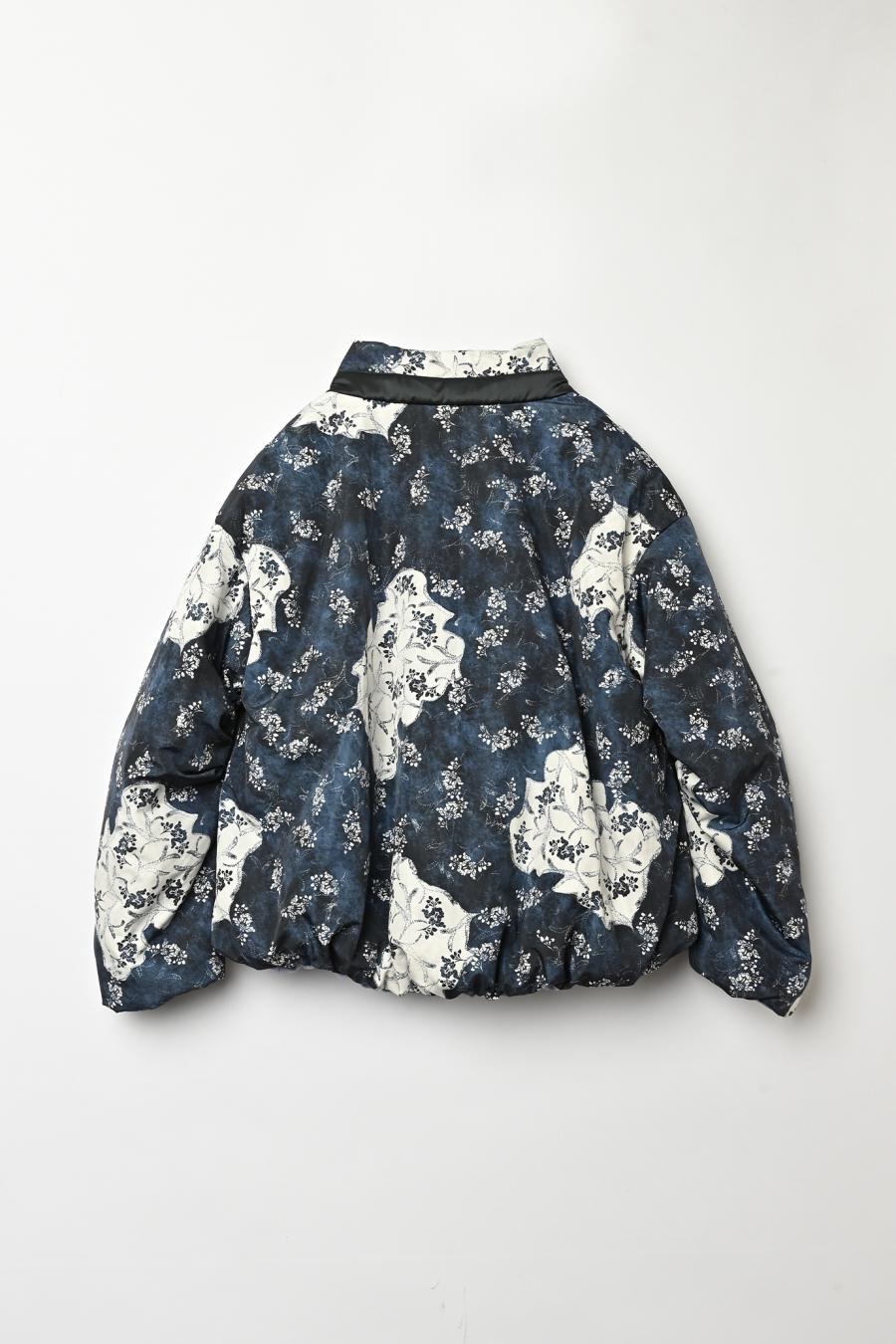 Blur Flower Reversible Blouson