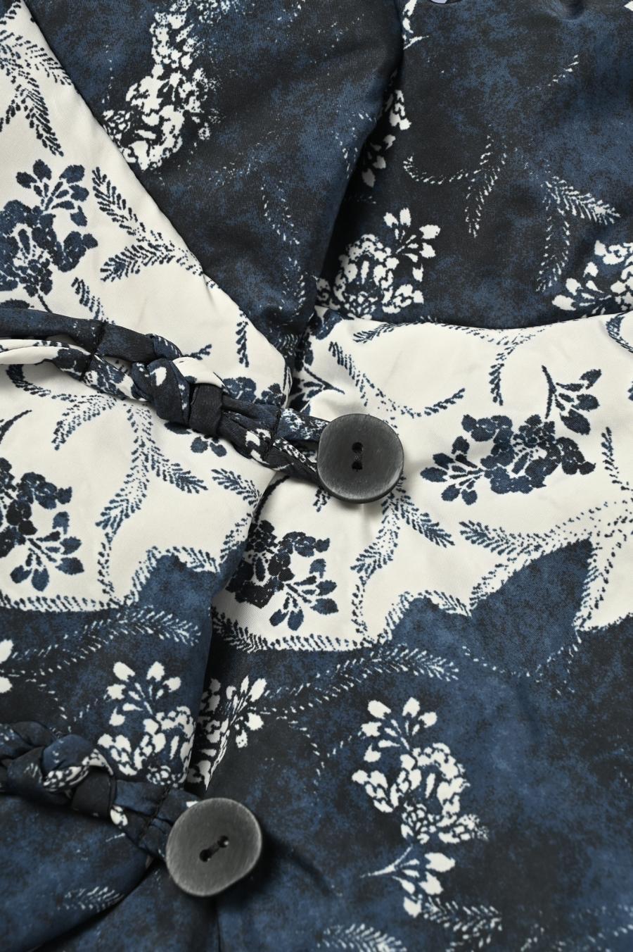 Blur Flower Reversible Blouson