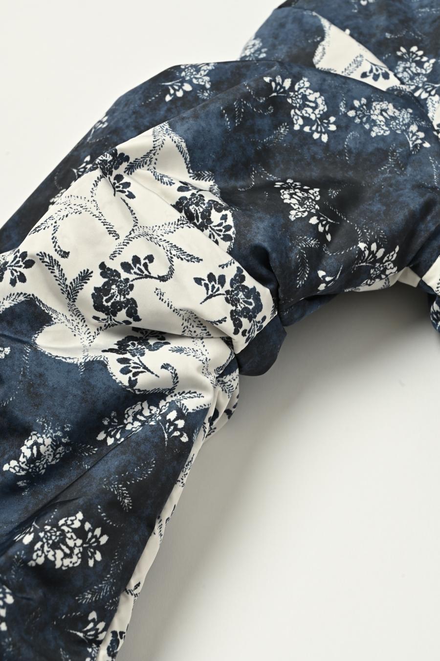 Blur Flower Reversible Blouson