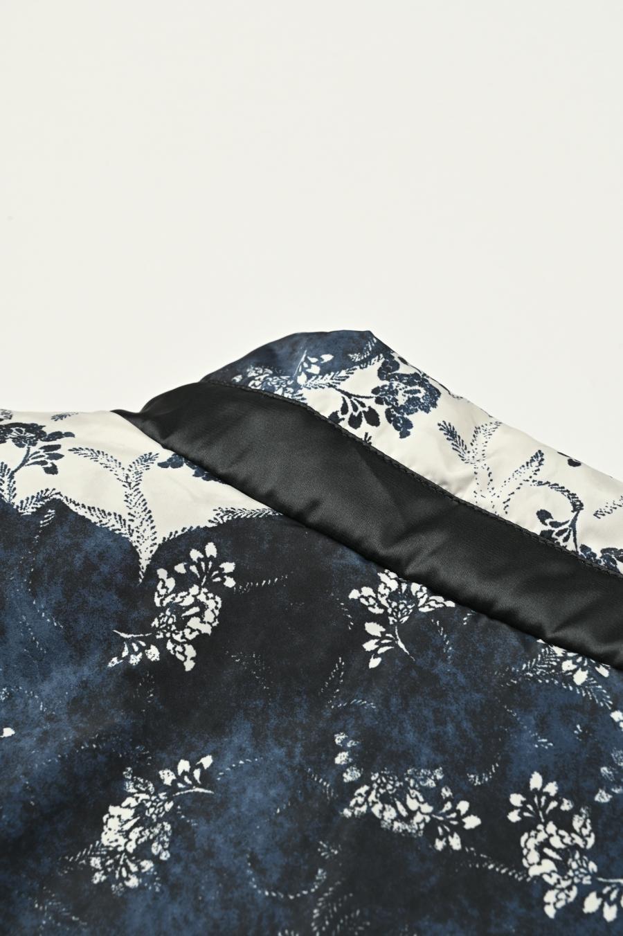 Blur Flower Reversible Blouson
