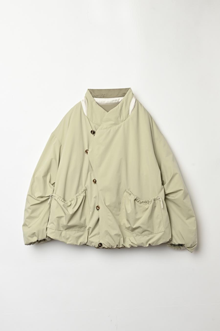 Tube Knot Embroidered Reversible Jacket