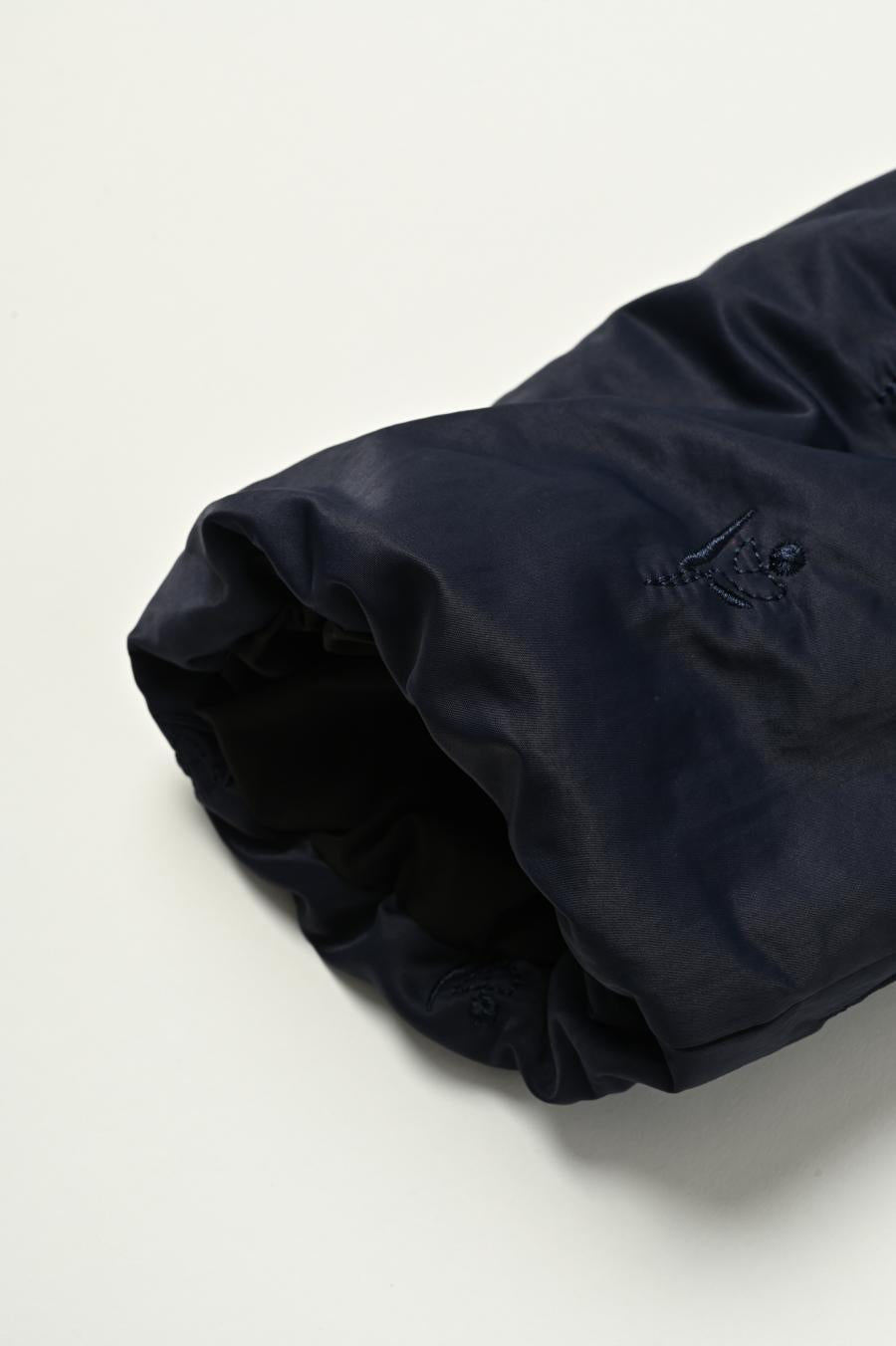 Tube Knot Embroidered Reversible Jacket