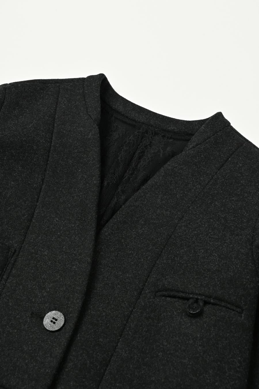 Mannish-Look Jacket