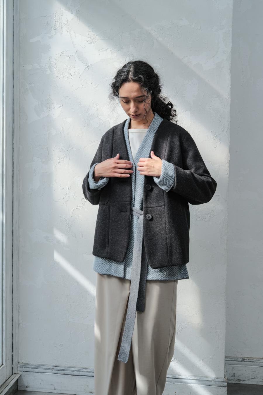 Mannish-Look Jacket