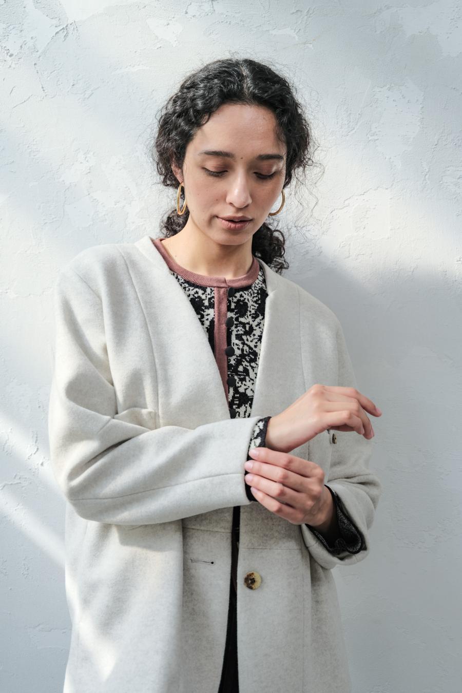 Mannish-Look Jacket