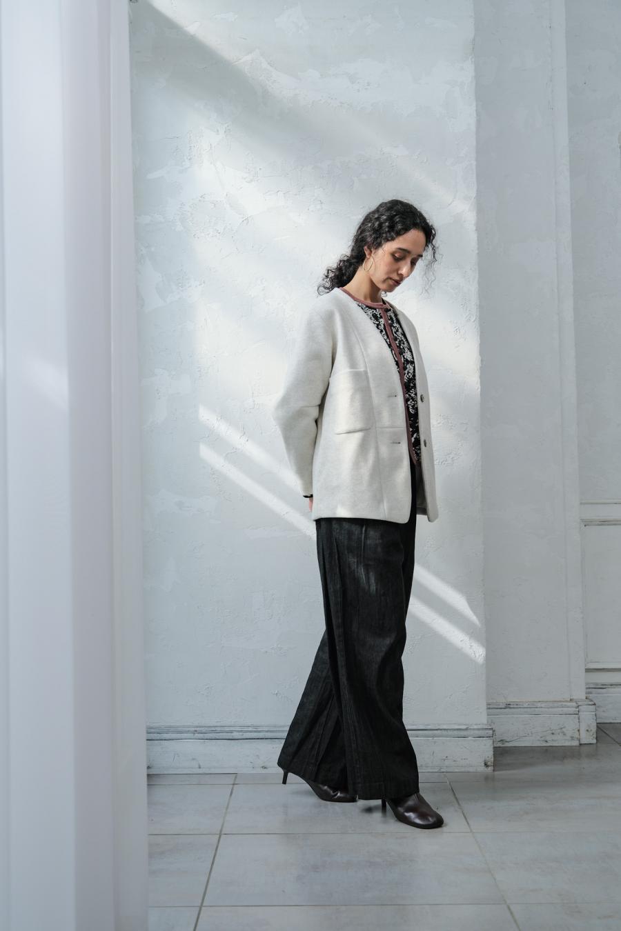 Mannish-Look Jacket