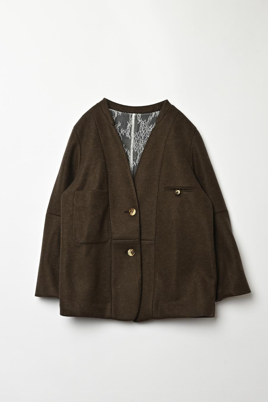 Mannish-Look Jacket
