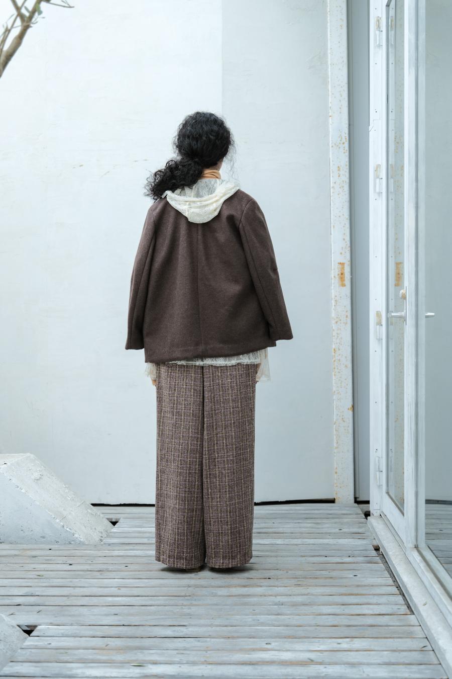 Mannish-Look Jacket
