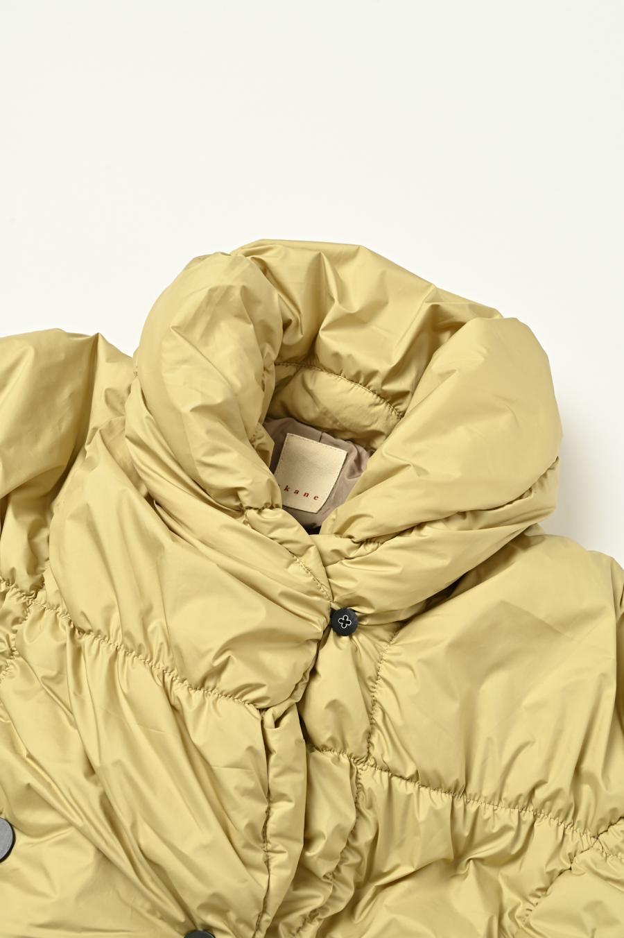 Shirred Lightweight Padded Coat