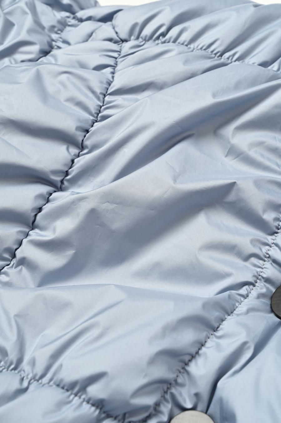 Shirred Lightweight Padded Coat