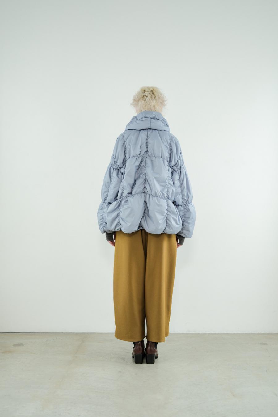Shirred Lightweight Padded Coat