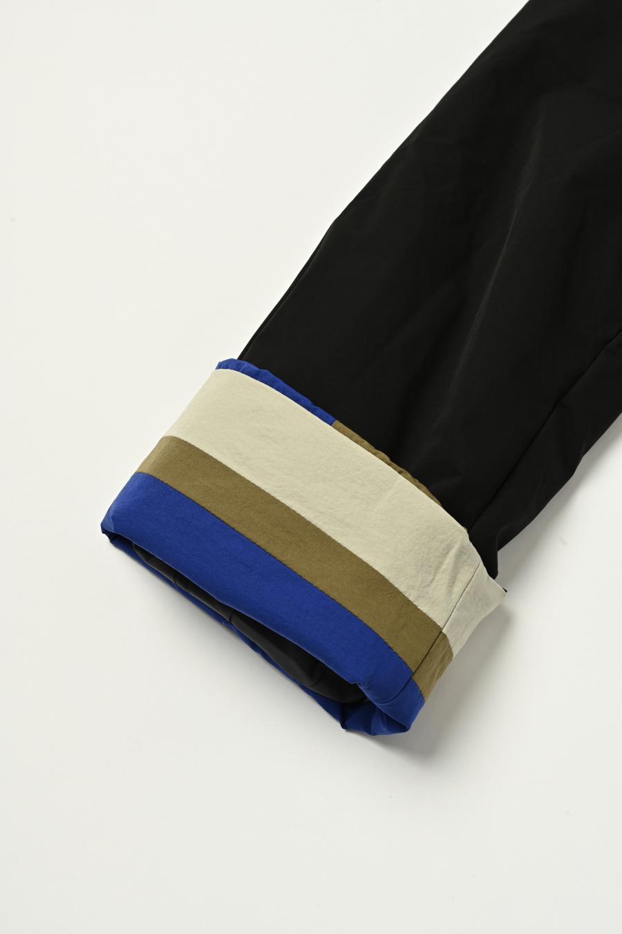 Circle Patch Padded Coat