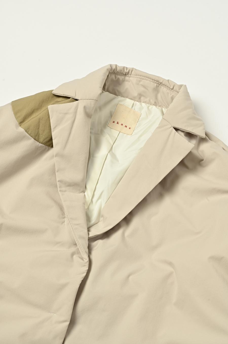 Circle Patch Padded Coat