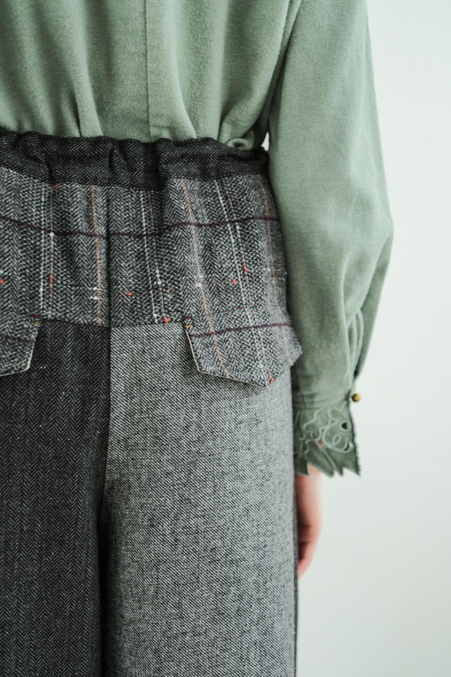 Pieced Cargo Pants