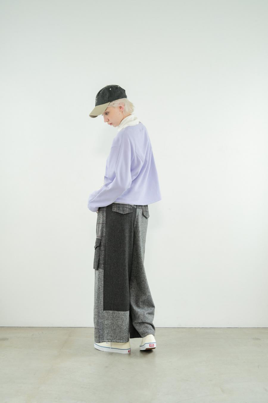 Pieced Cargo Pants