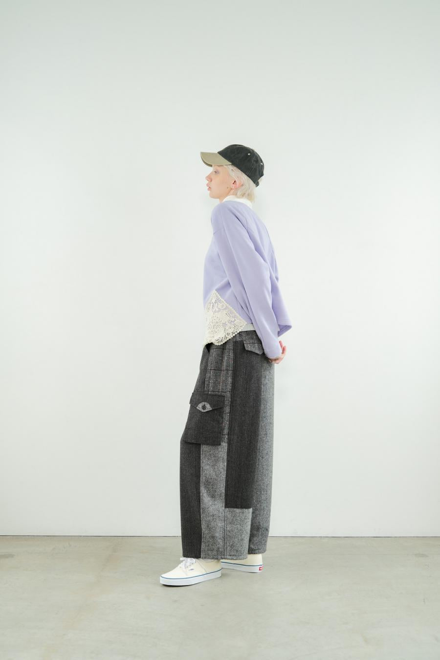 Pieced Cargo Pants