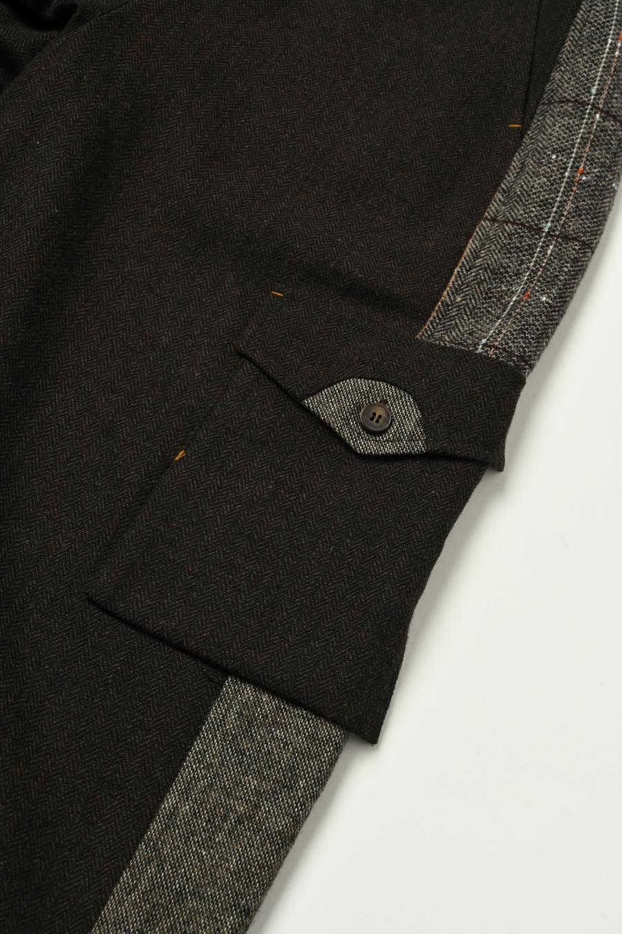 Pieced Cargo Pants