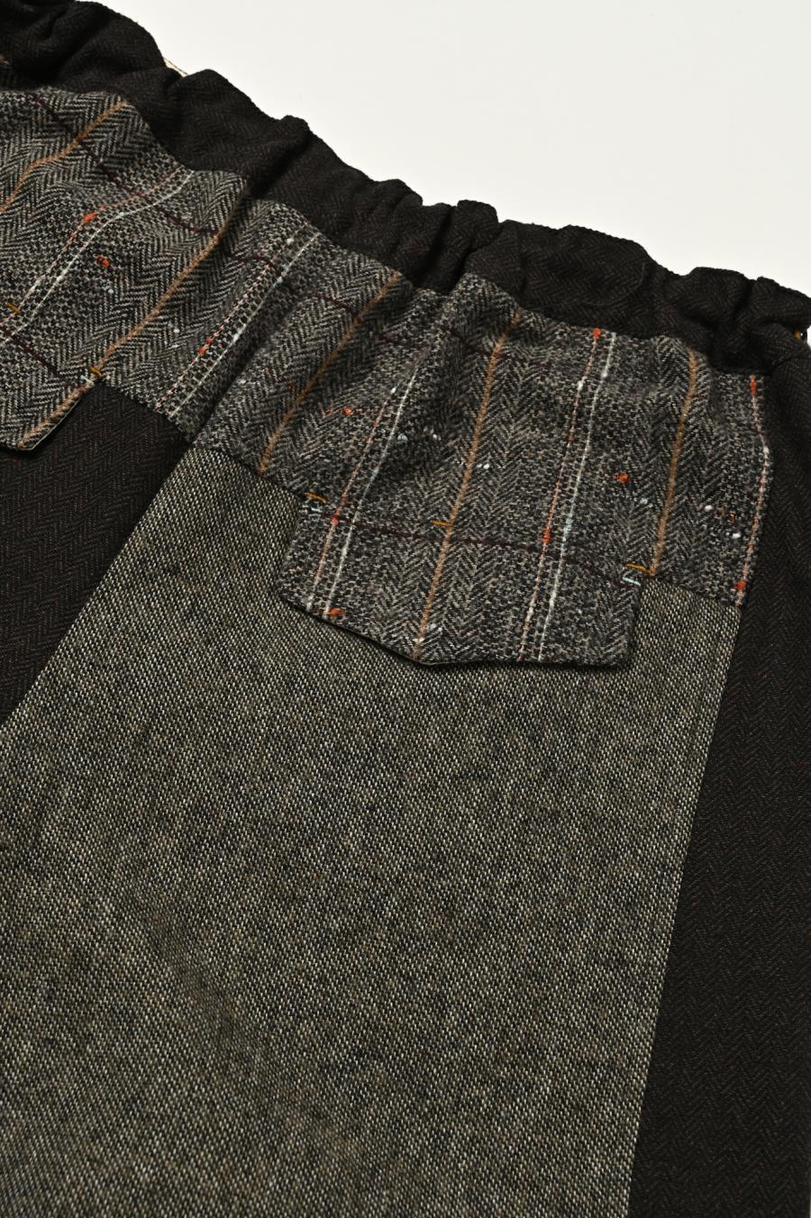 Pieced Cargo Pants