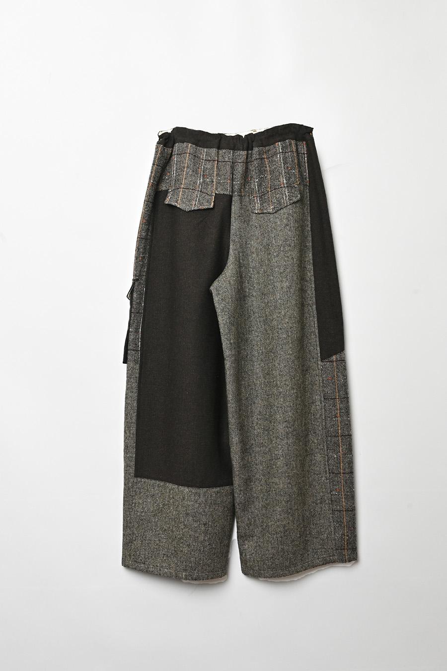 Pieced Cargo Pants