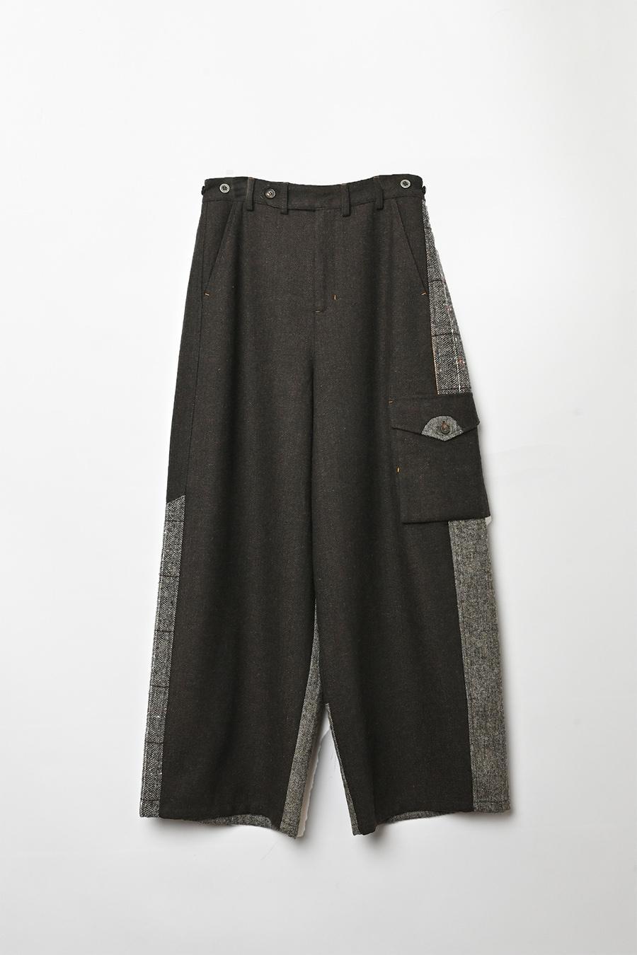 Pieced Cargo Pants