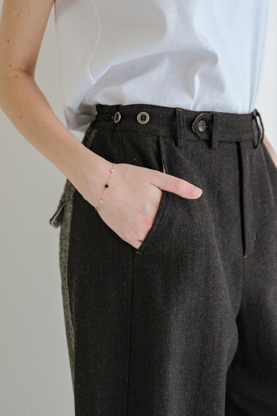 Pieced Cargo Pants