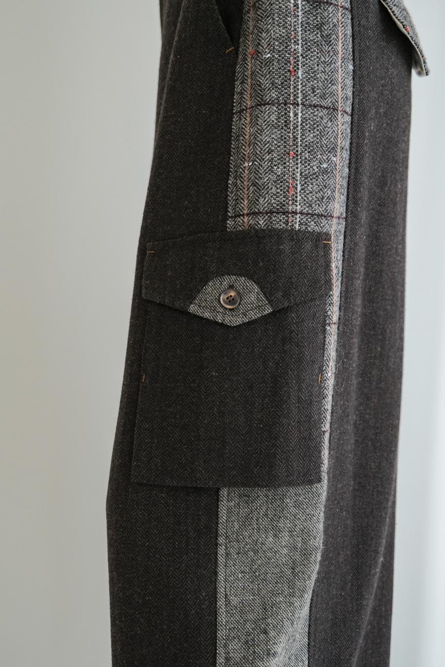 Pieced Cargo Pants