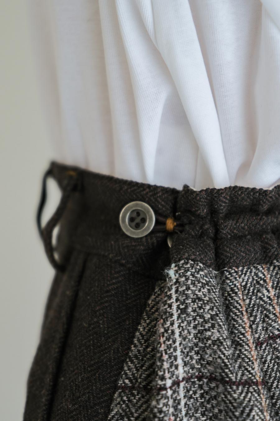 Pieced Cargo Pants