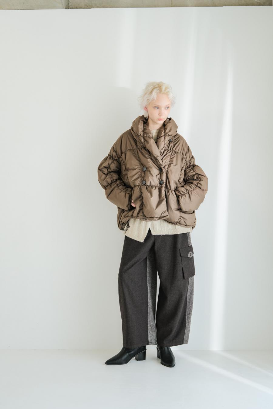 Pieced Cargo Pants