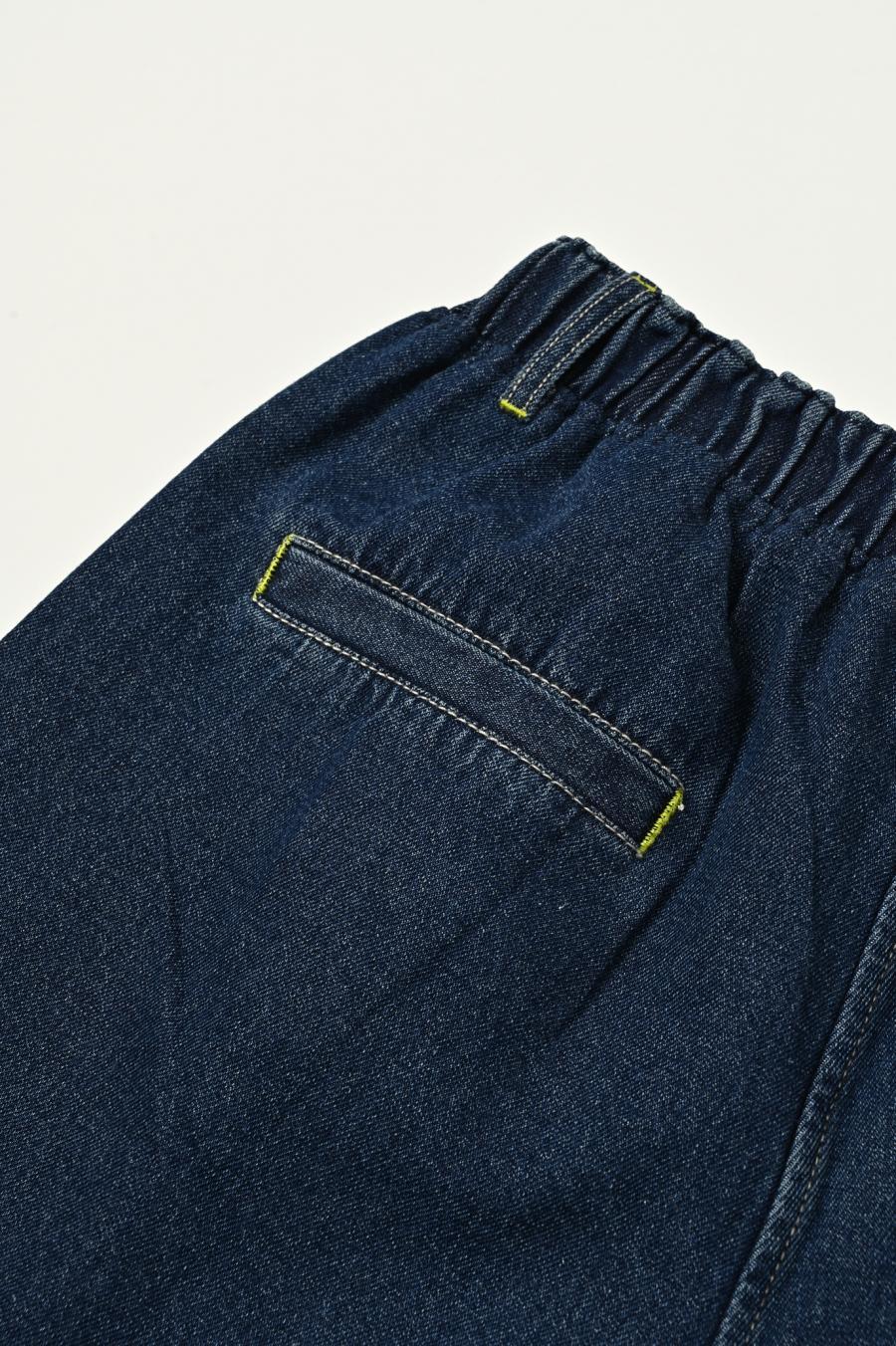 Tweed & Denim Pants