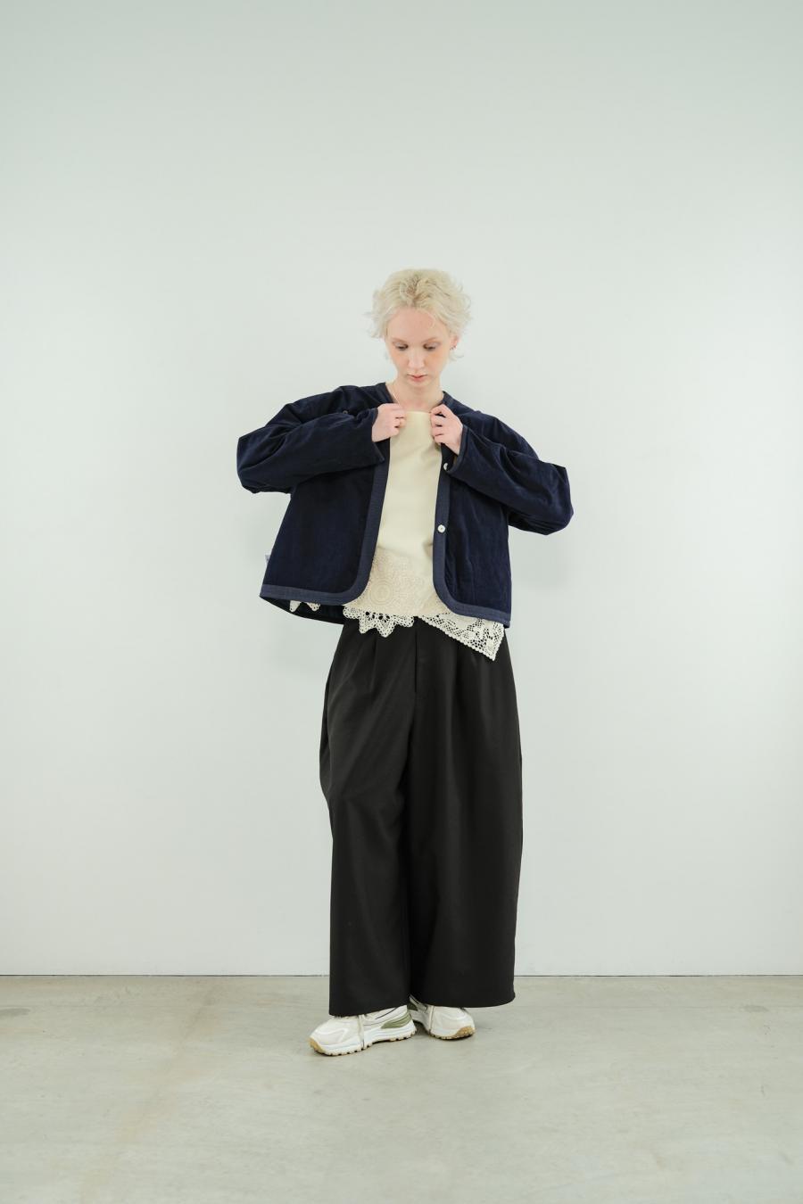 Double-Tuck Trousers