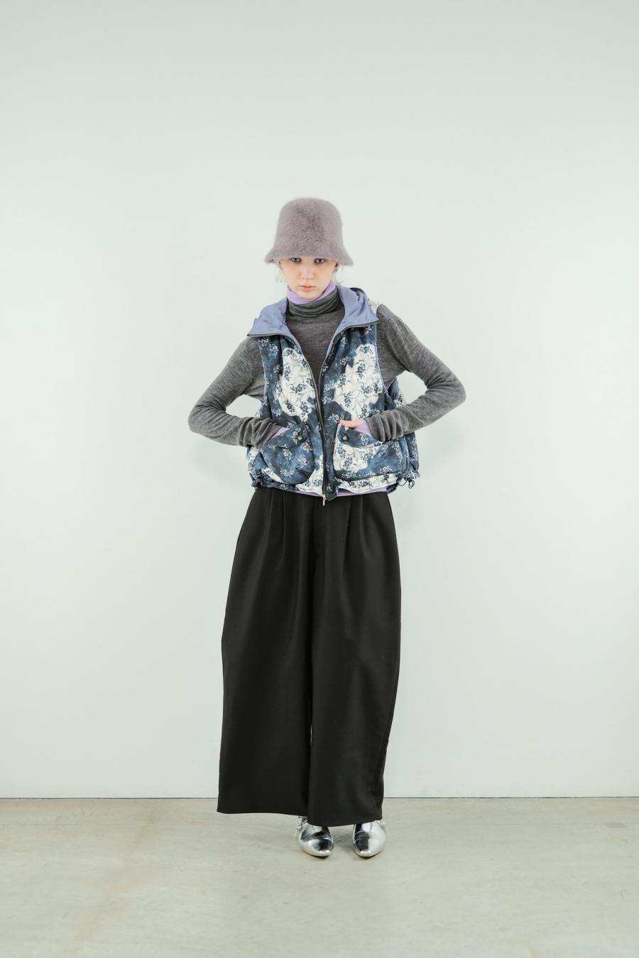 Double-Tuck Trousers