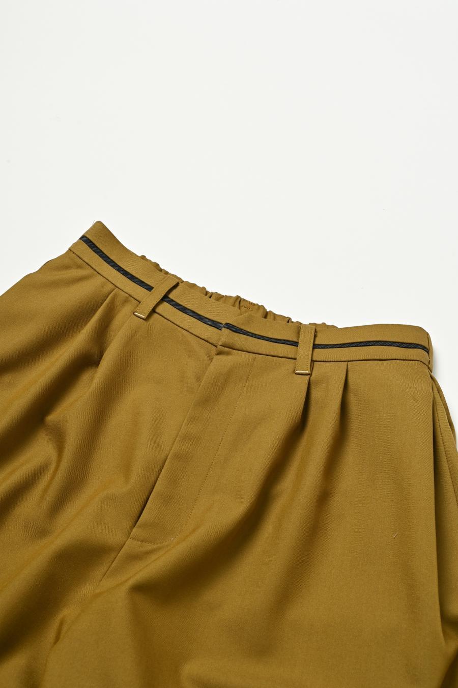 Double-Tuck Trousers