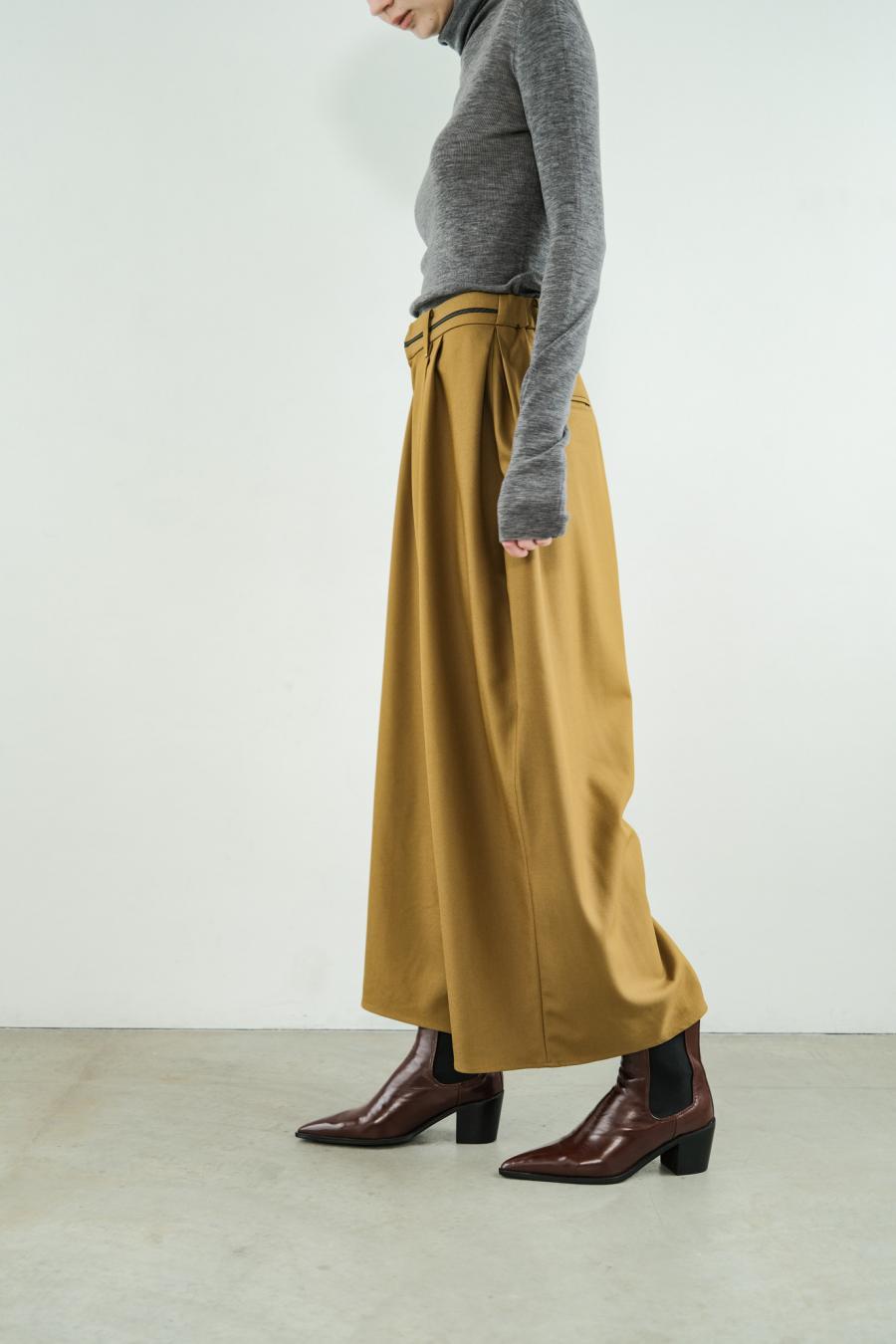 Double-Tuck Trousers
