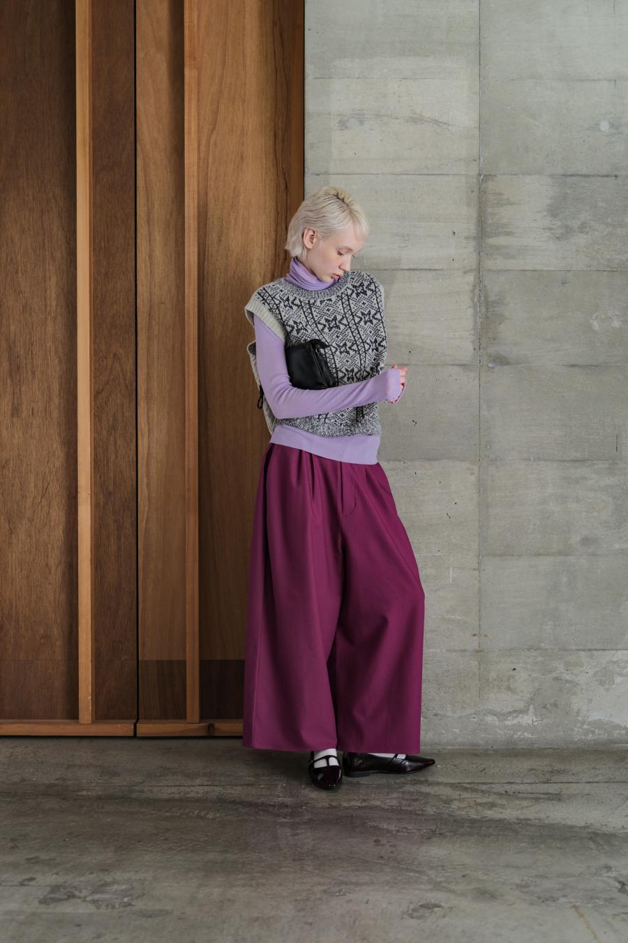 Double-Tuck Trousers