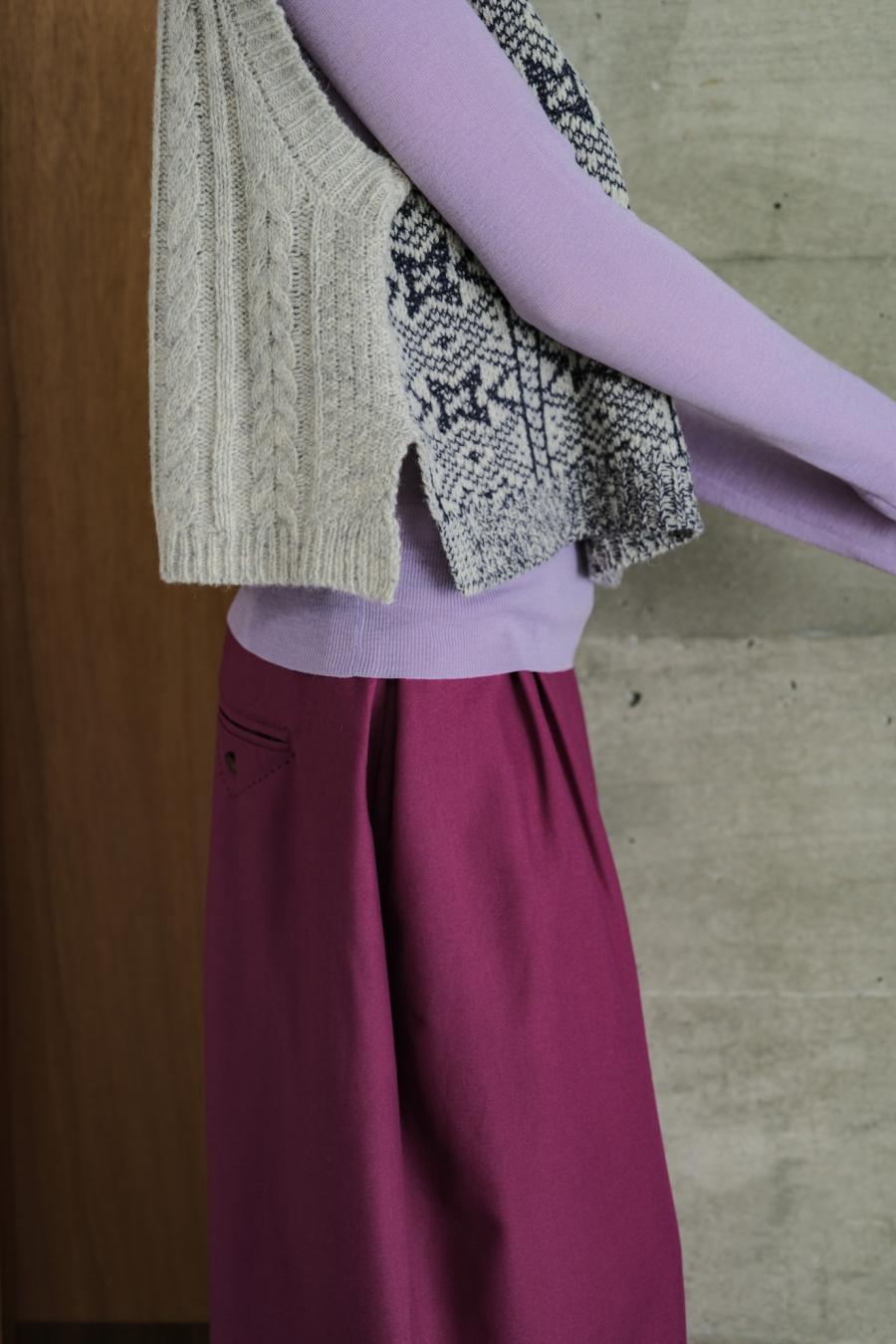 Double-Tuck Trousers