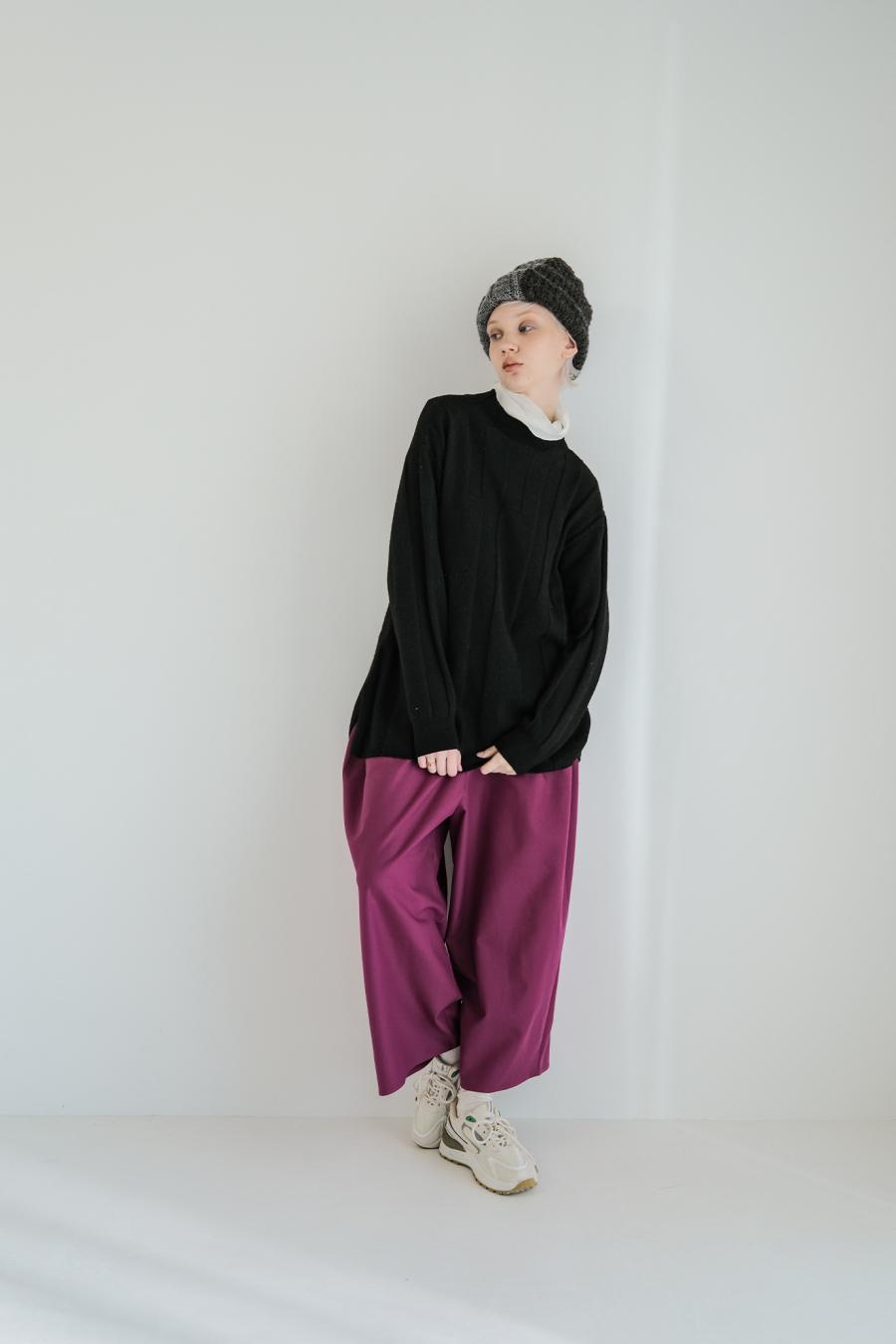 Double-Tuck Trousers