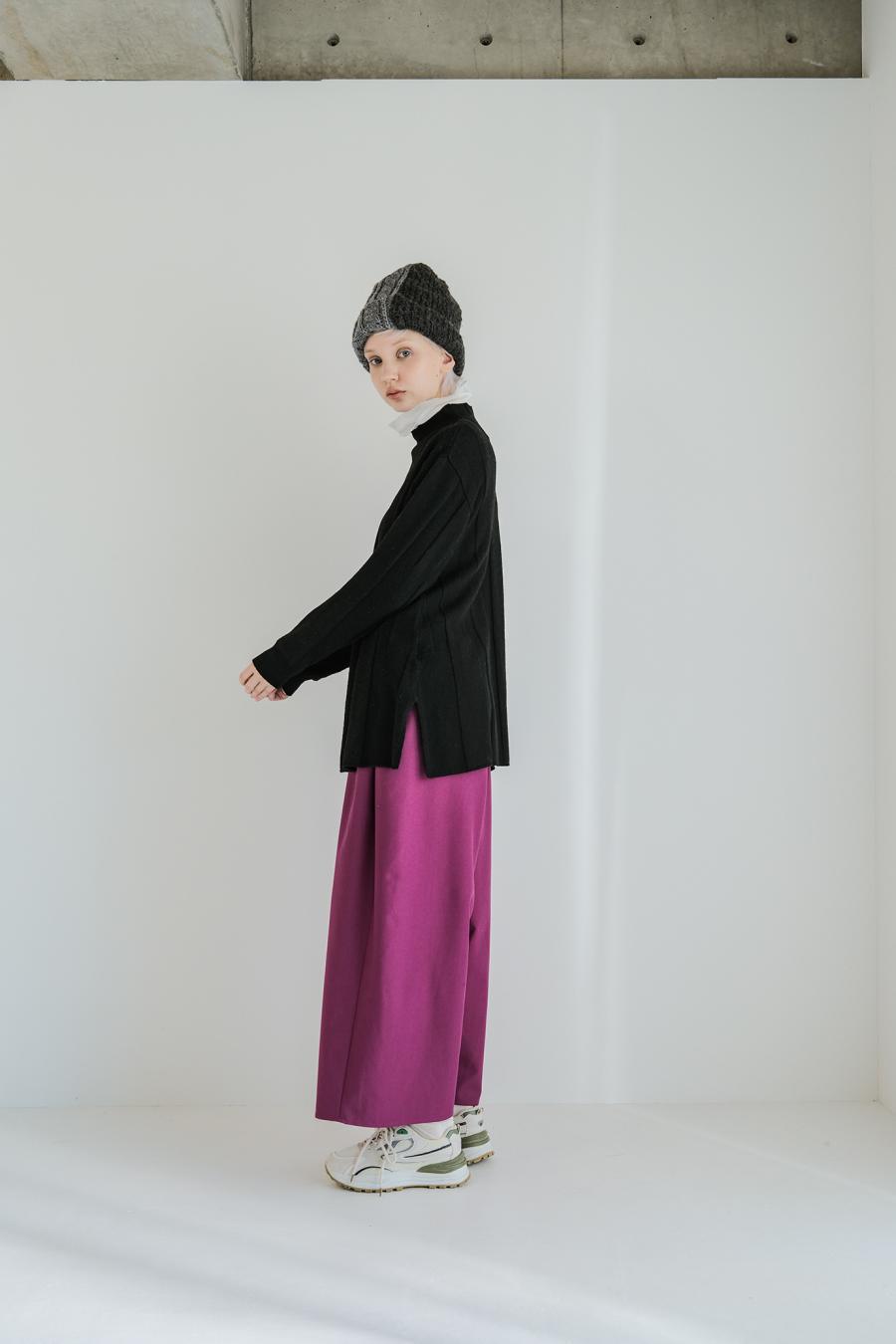 Double-Tuck Trousers