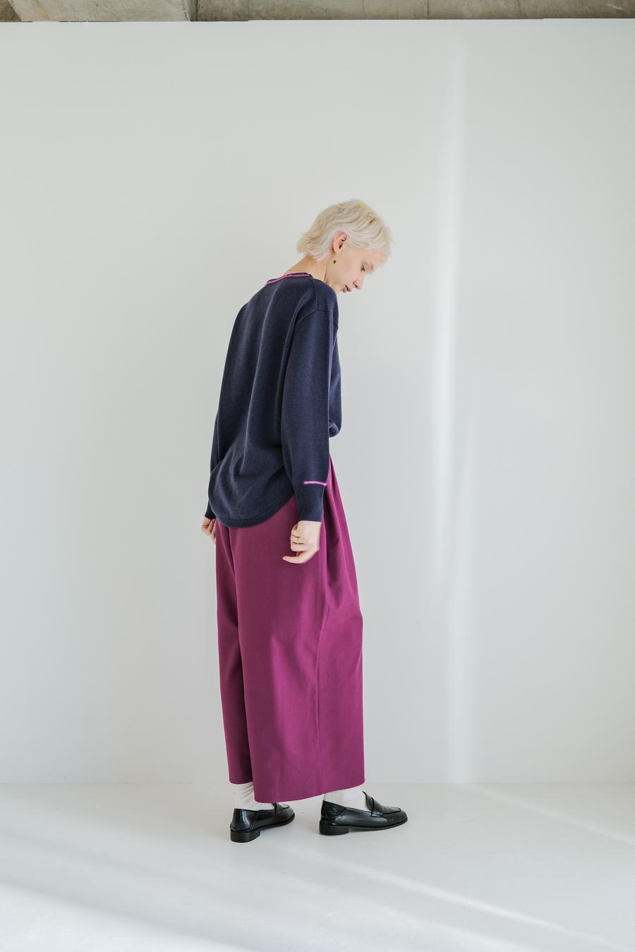 Double-Tuck Trousers
