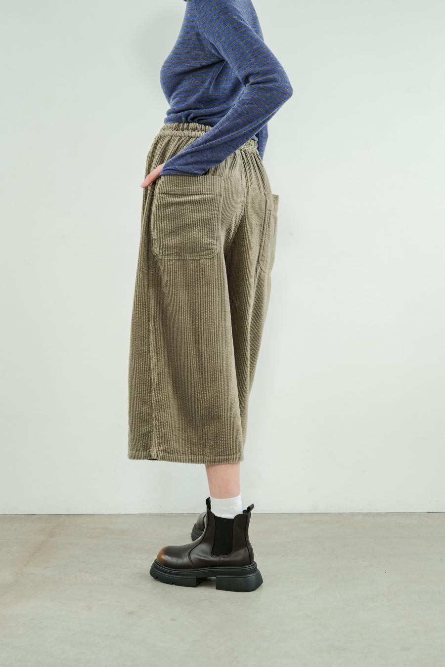 Corduroy Big Pocket Pants