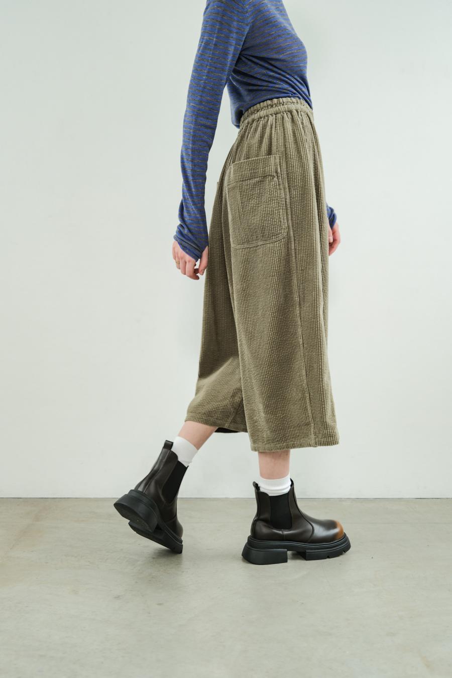 Corduroy Big Pocket Pants
