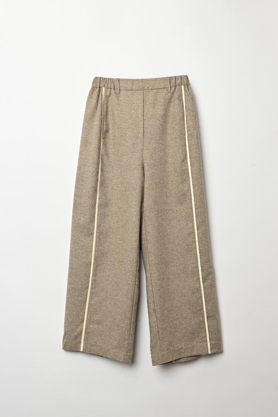 Line Mini Nep Tweed Trousers