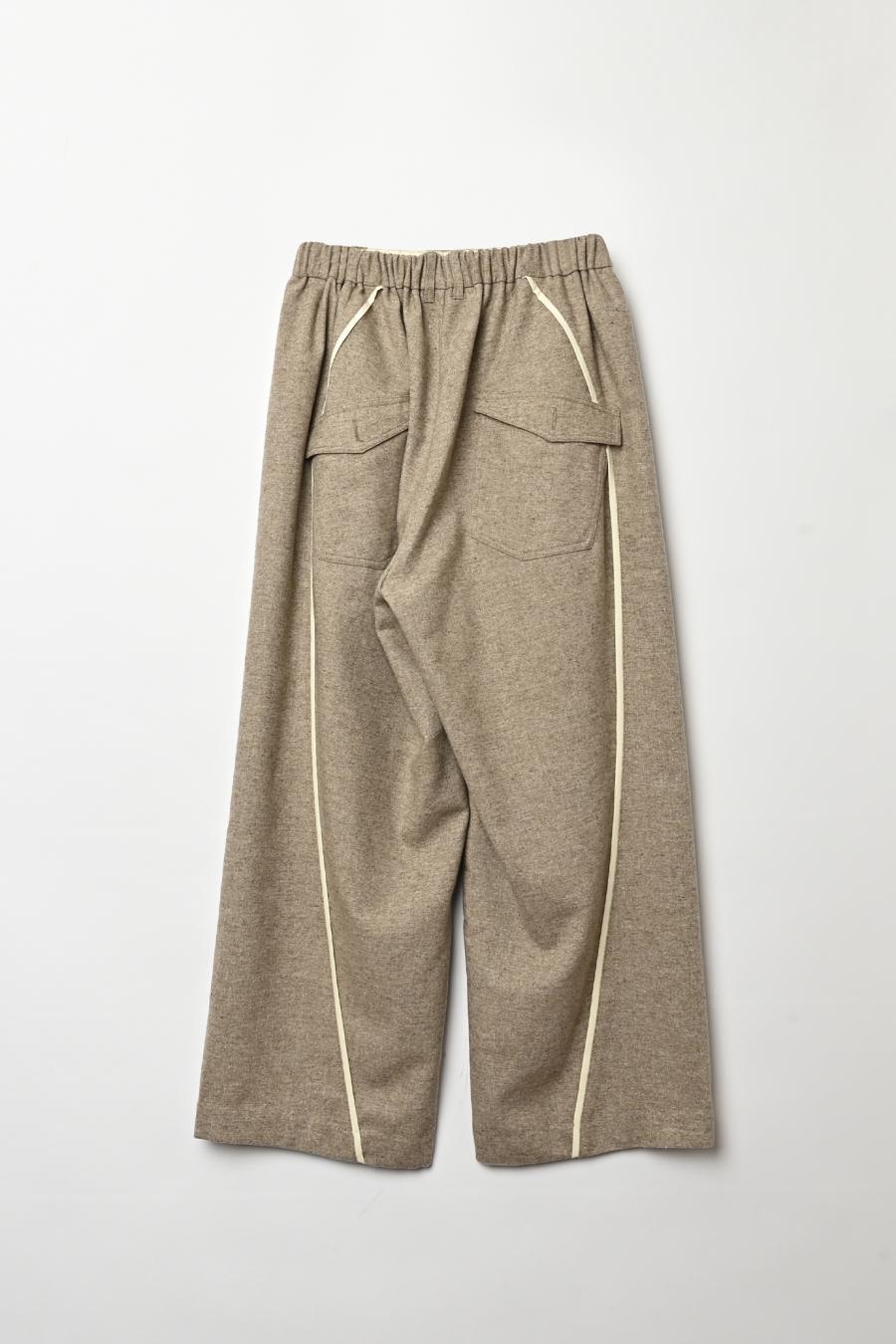 Line Mini Nep Tweed Trousers
