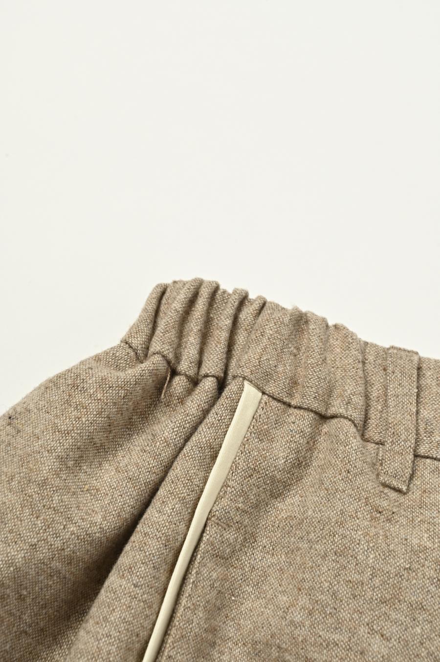 Line Mini Nep Tweed Trousers
