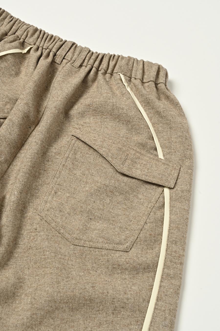 Line Mini Nep Tweed Trousers