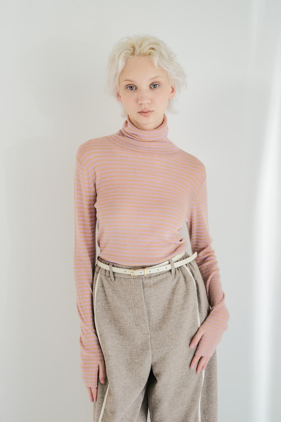 Line Mini Nep Tweed Trousers